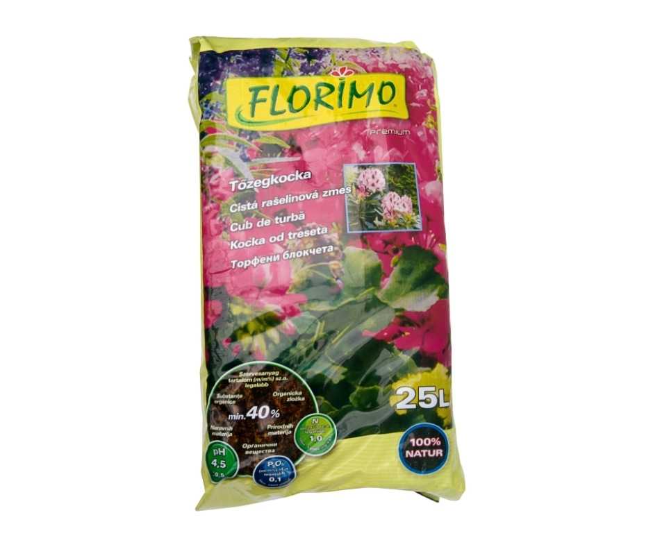 FLORIMO Tőzegkocka /pH 4-4,5/ 25/1