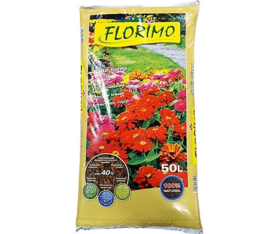 FLORIMO Tőzeg natur 50/1