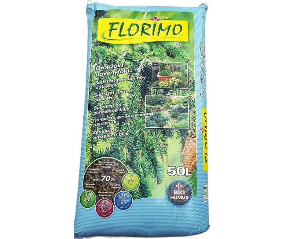 Örökzöld növényföld Florimo 50L