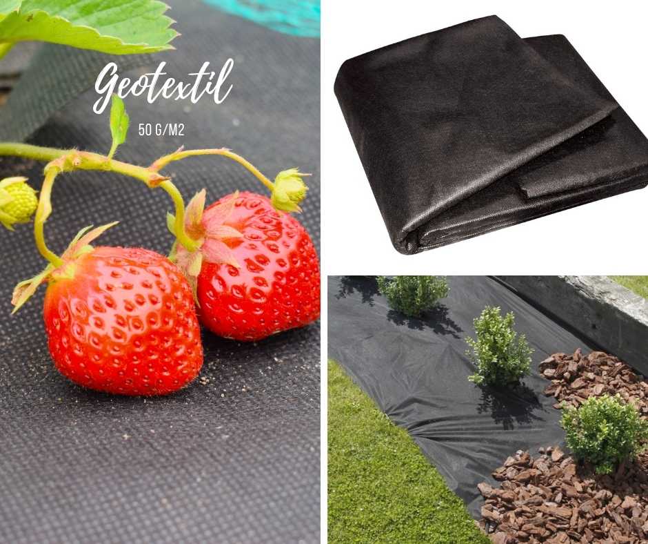 Geotextil 50g/m2 fekete 1,6 * 10 m