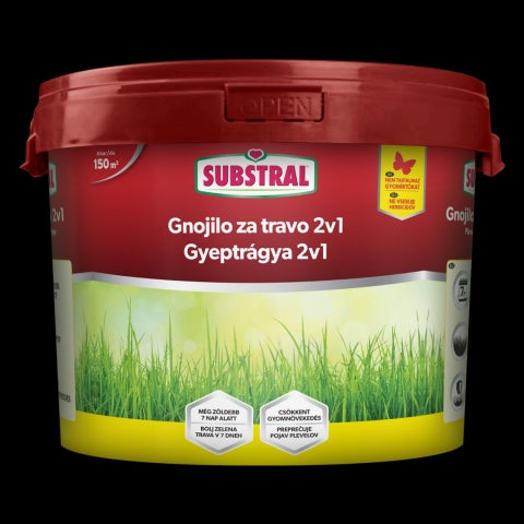 Gyeptrágya és gyomirtó 2in1 4,5kg SUBSTRAL