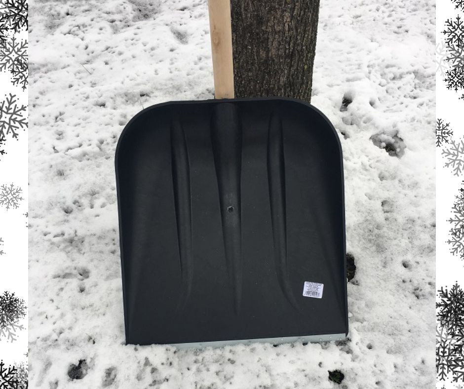 Hólapát Fekete műa. élv. 40cm+nyél+Dfogó