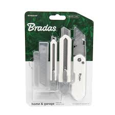 késkészlet 3db-os cserélhető pengével Bradas