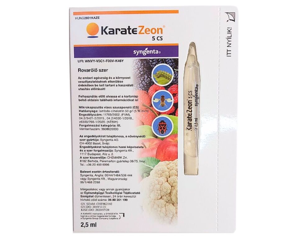 Karate Zeon 5 CS 2,5 ml amp.