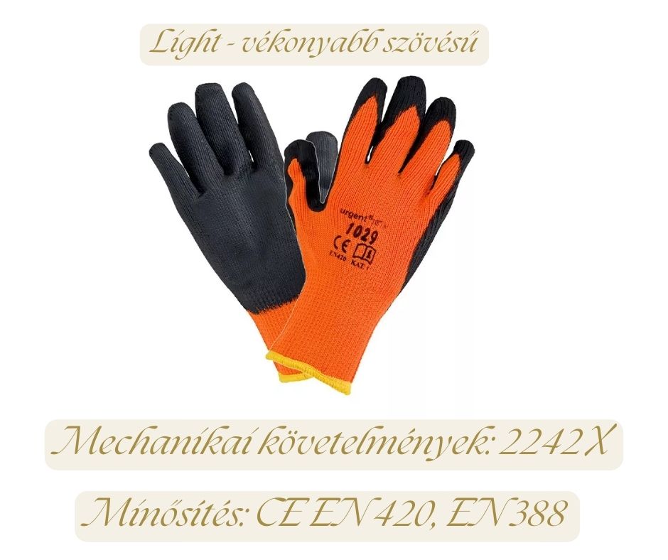 Kesztyű - Urgent 1029 téli light 10