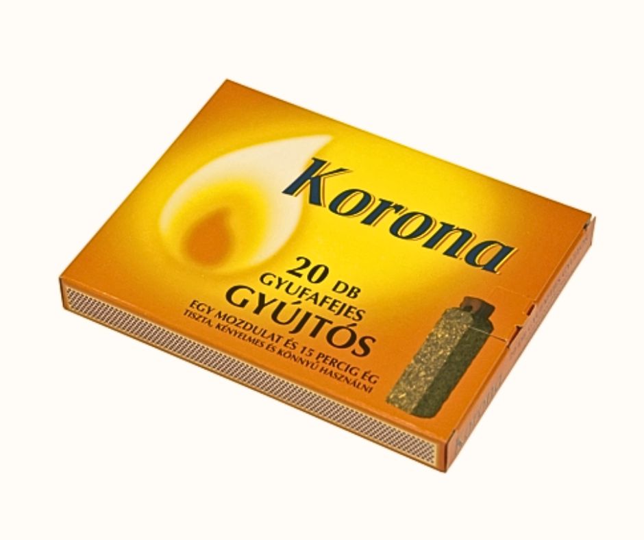 Korona gyufafejes gyújtós 20 db - os