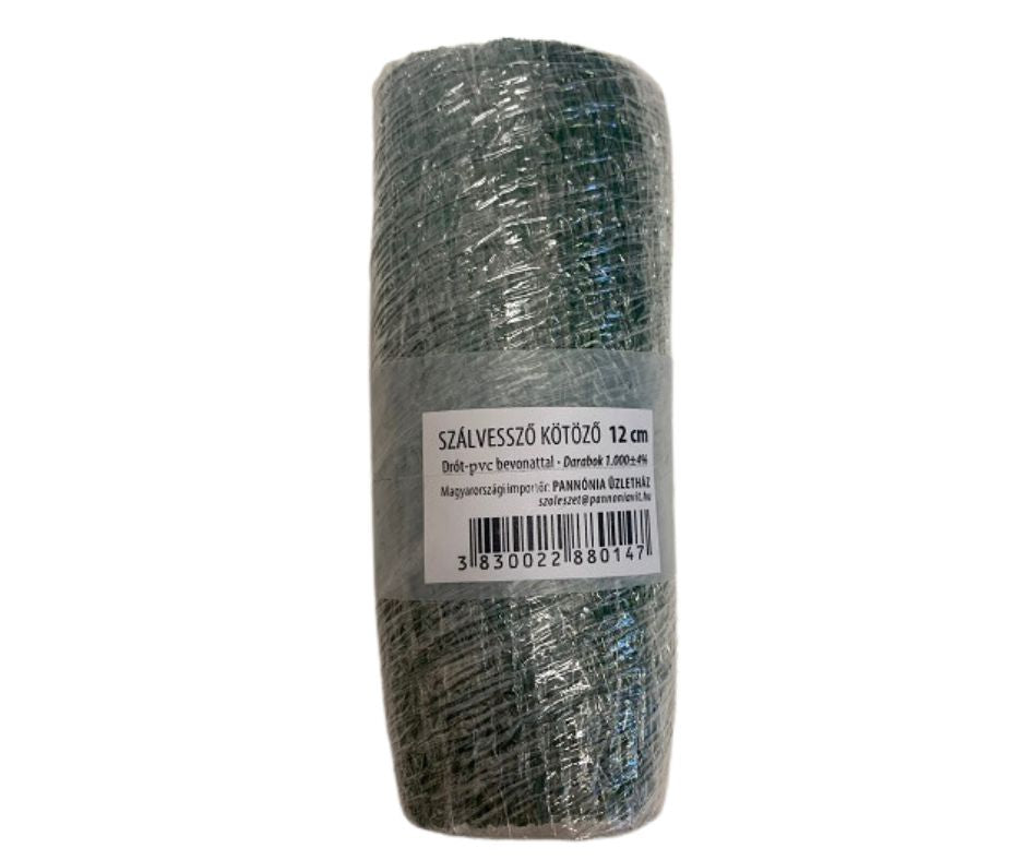 Kötöző fém PVC bev. 1000 db-os 12 cm