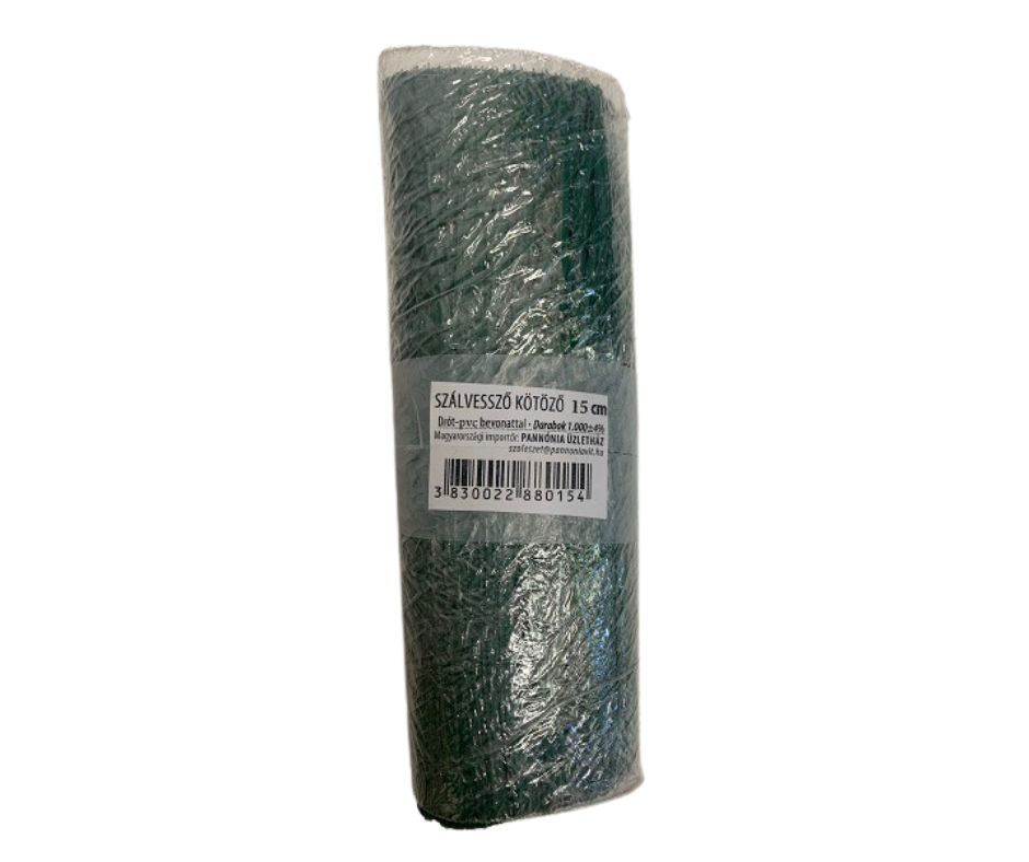 Kötöző fém PVC bev. 1000 db-os 15 cm