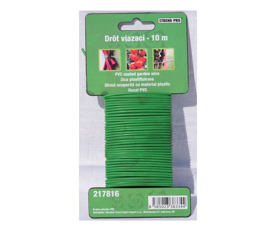 Kötöző fém gumírozott 2,5 mm 10 m