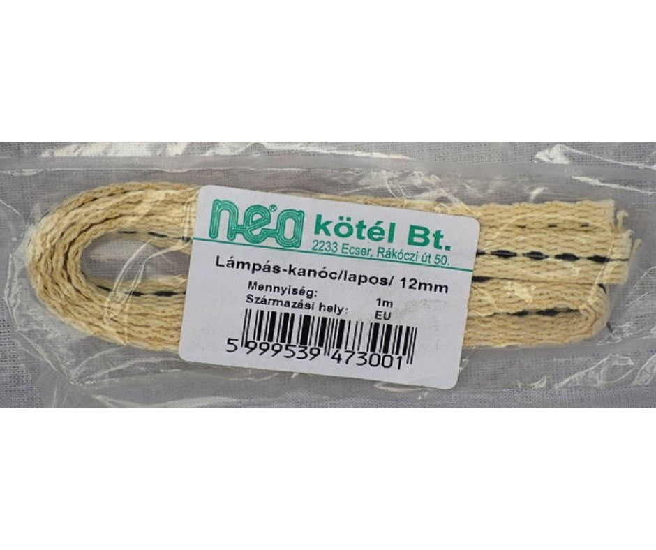 Lámpás - kanóc / lámpabél / 11 mm * 1m