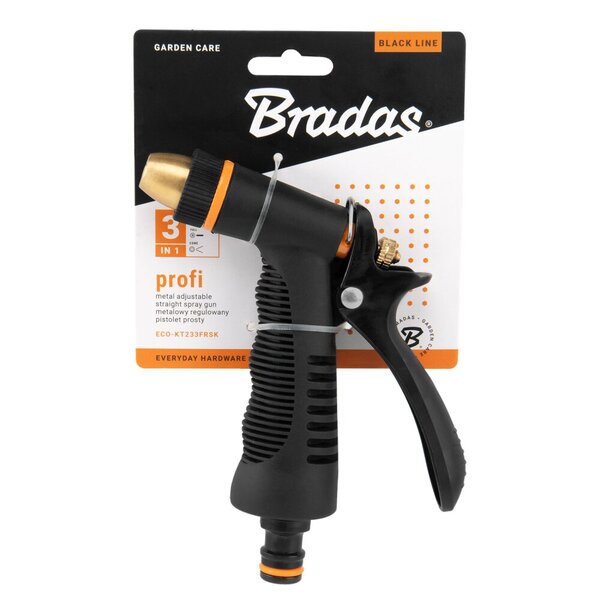 ECO locsolópisztoly állítható, fém PROFI 3in1