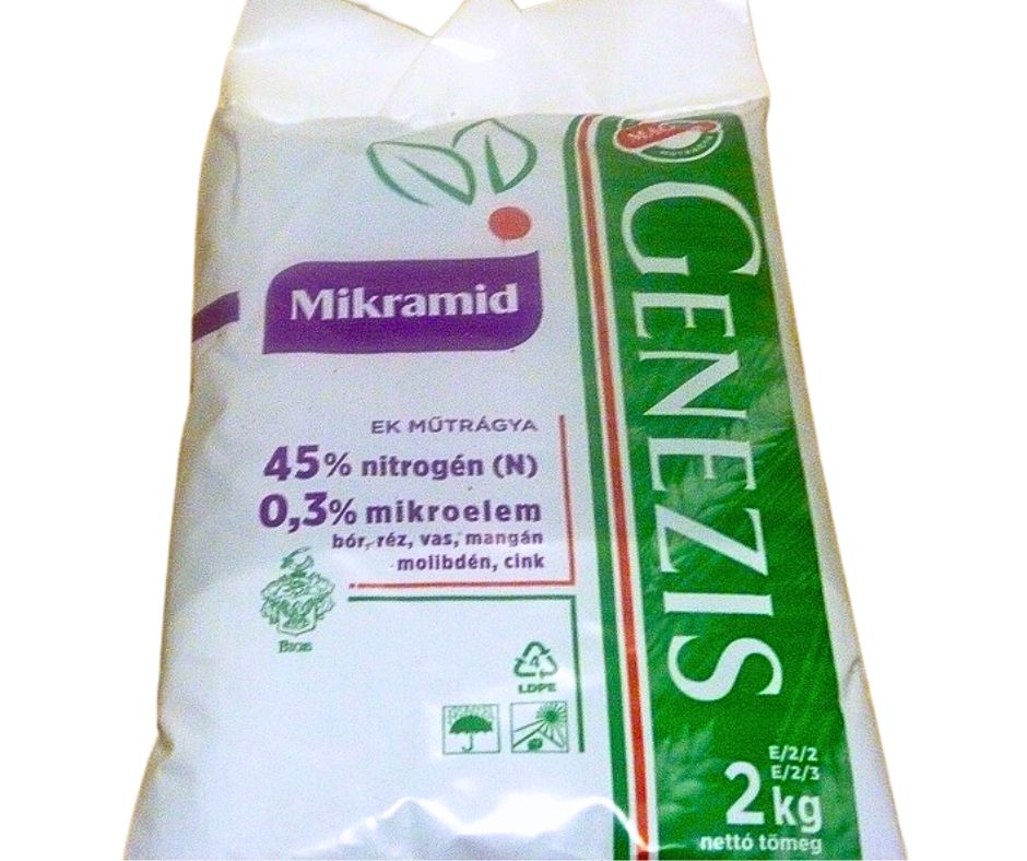 Mikramid 2kg magas nitrogén tartalmú műtrágya GENEZIS