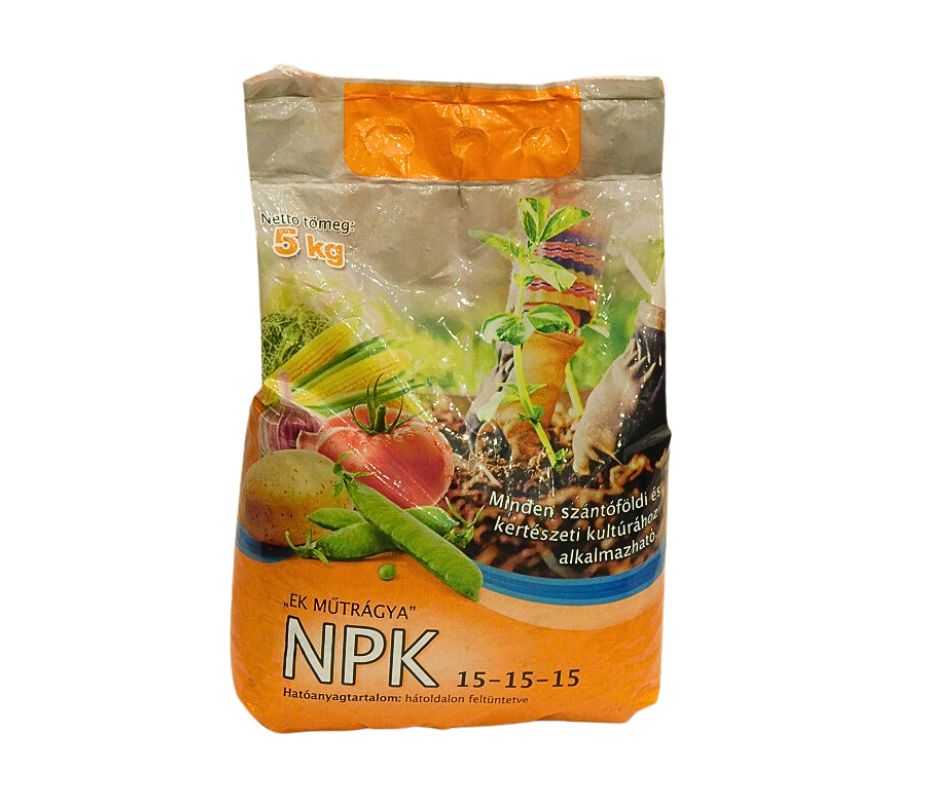 NPK 15-15-15 műtrágya 5kg