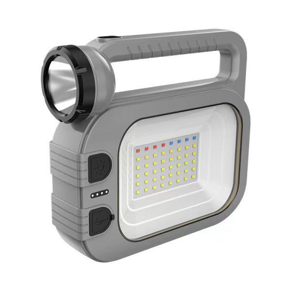 Reflektor kézi 5W 400LM napelemes