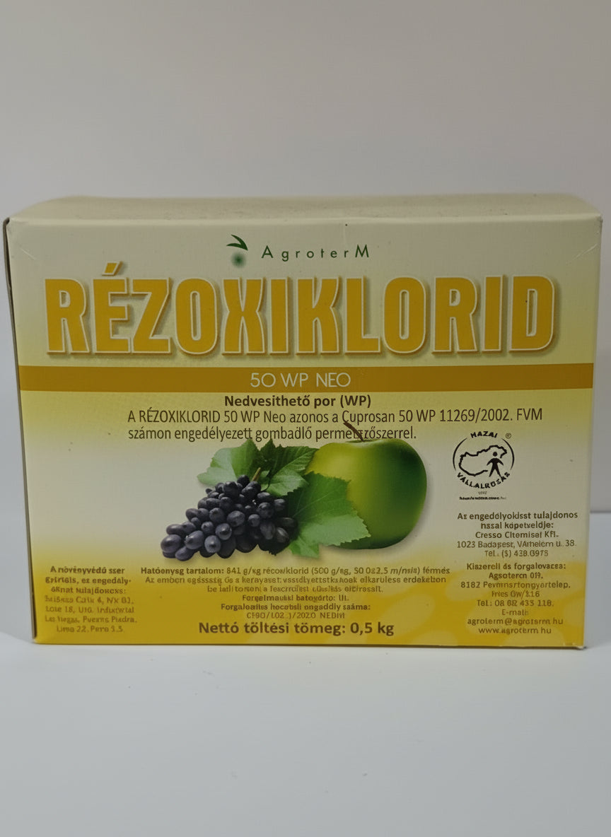 Rézoxiklorid 50 WP NEO gombaölő permetezőszer 0,5 kg