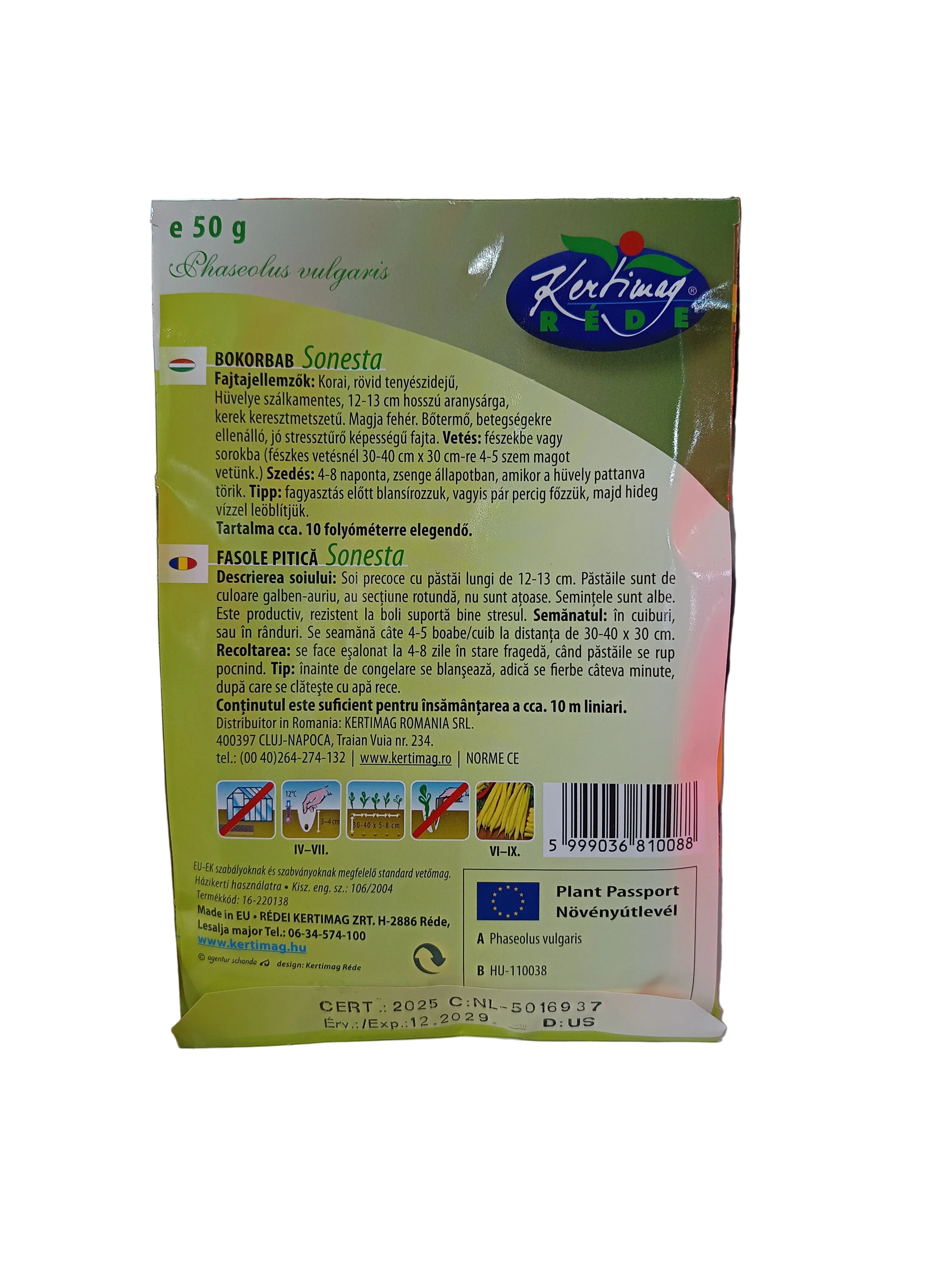 Ceruzabab, bokorbab, Sonesta 50g