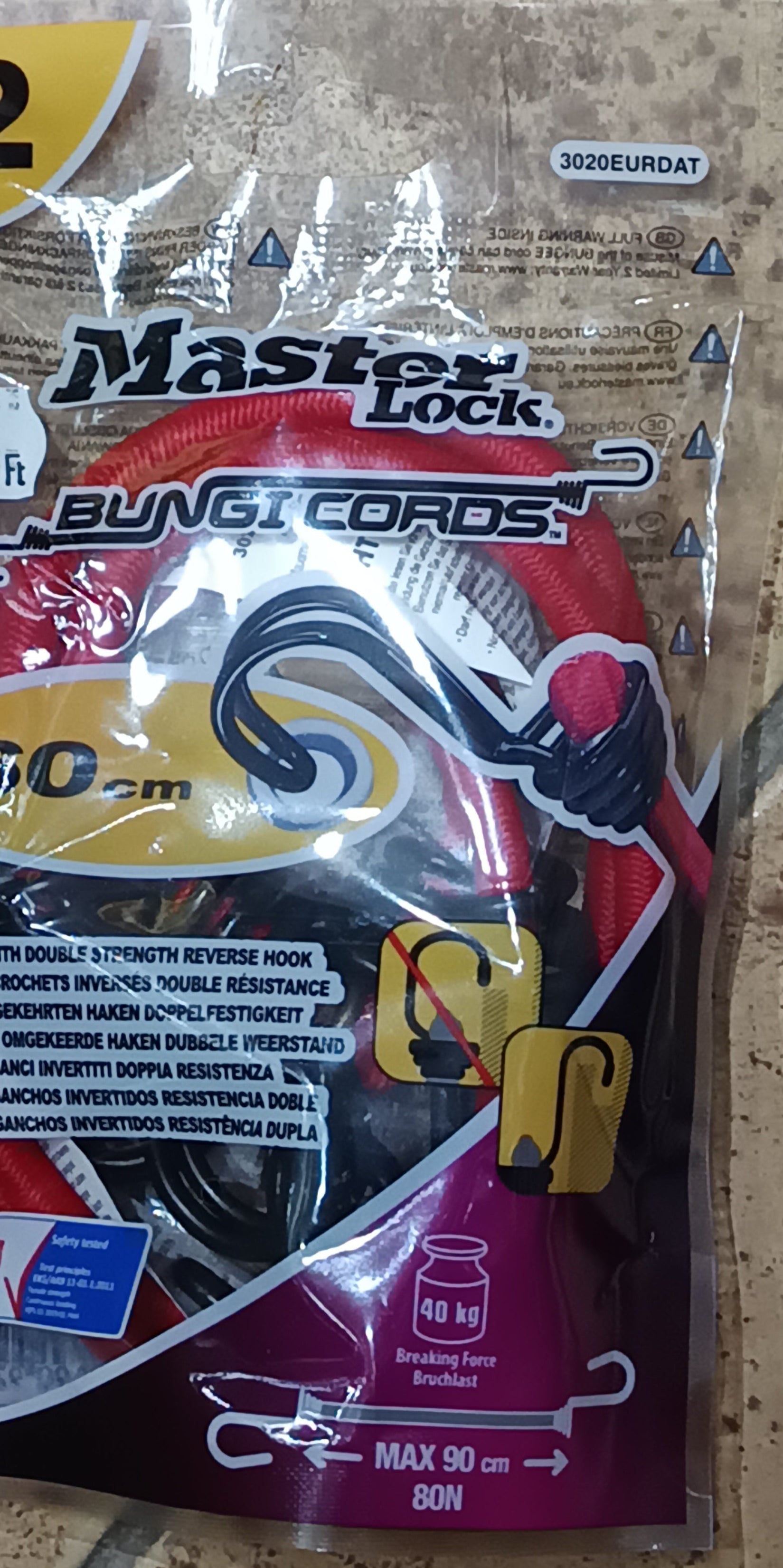 Gumipók 2 db 60 cm Master Lock