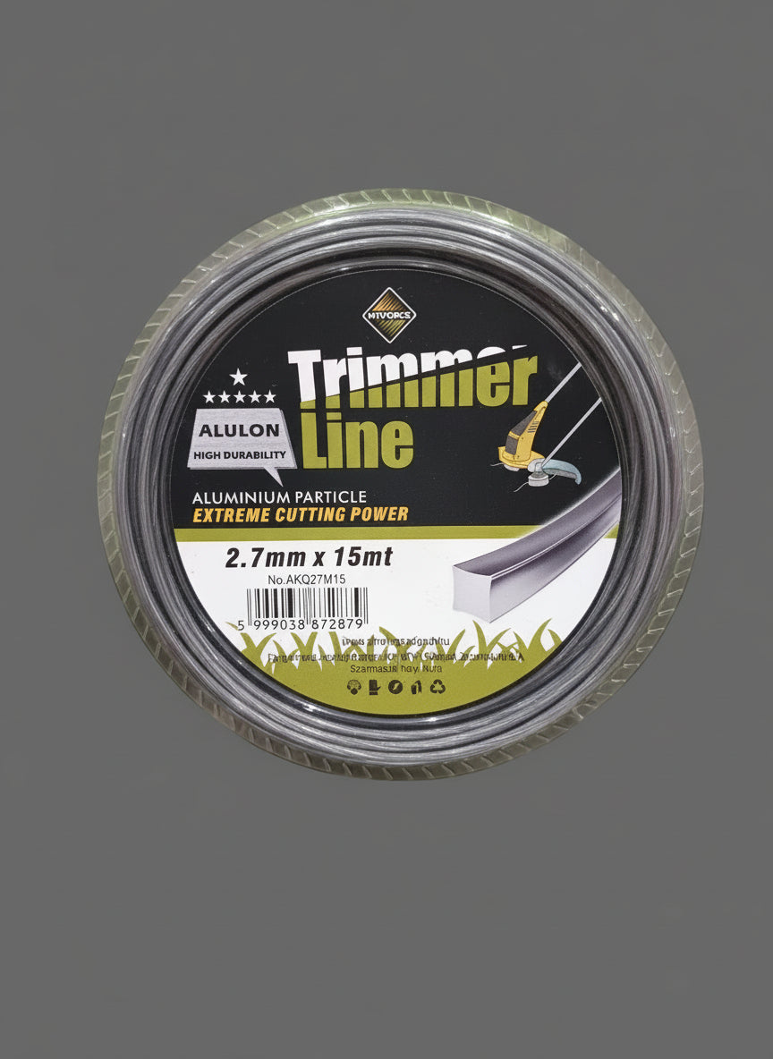 Damil Trimmer Line 2.7mm x 15mt, négyélű