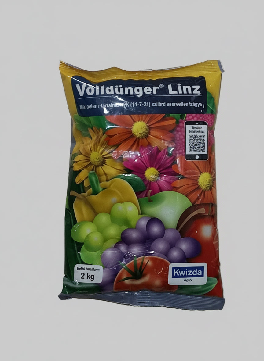 Trágya szervetlen mikroelem-tartalmú NPK 14-7-21 2 kg Kwizda Agro