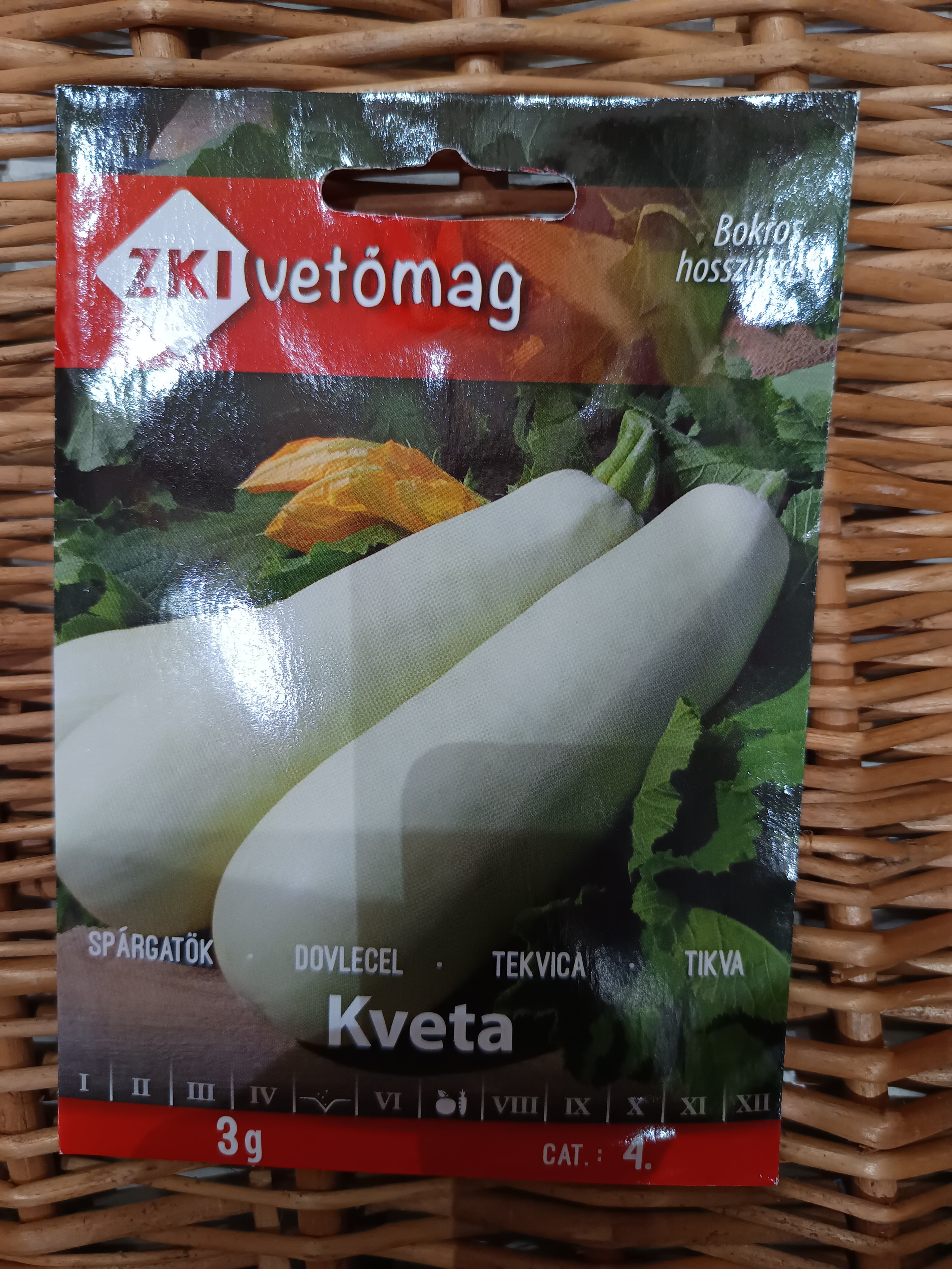 Spárgatök Kveta