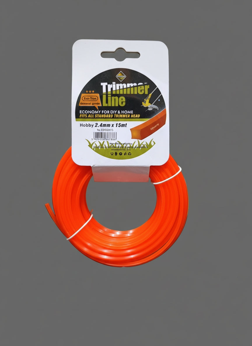 Damil Trimmer Line 2.4mm x 15mt, négyélű