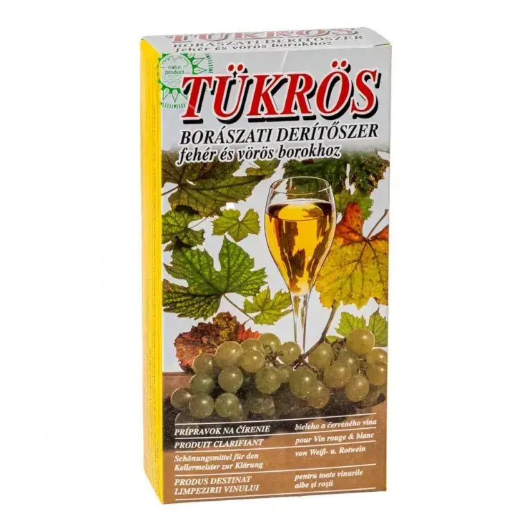 Tükrös borászati derítőszer fehér -és vörös borokhoz 400g