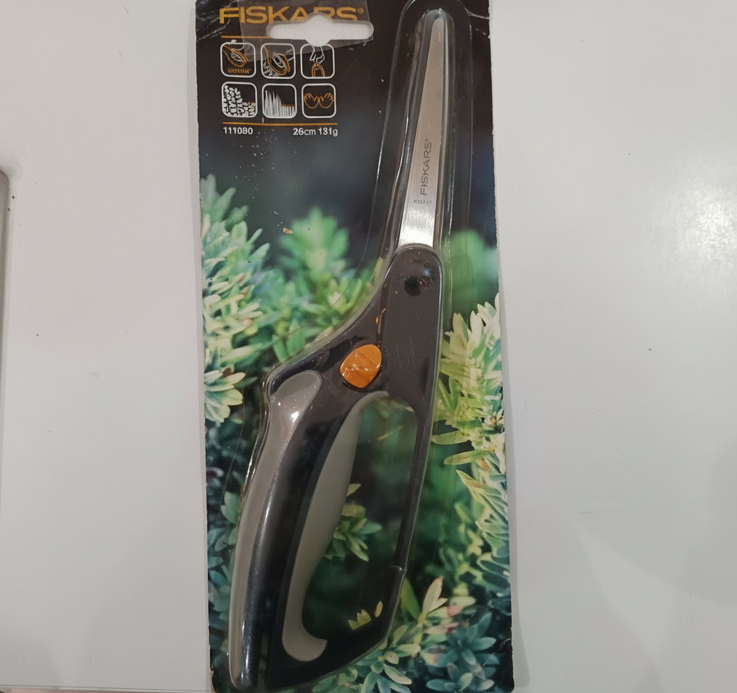 Sövényvágó olló 26 cm 131 g mellévágó Fiskars