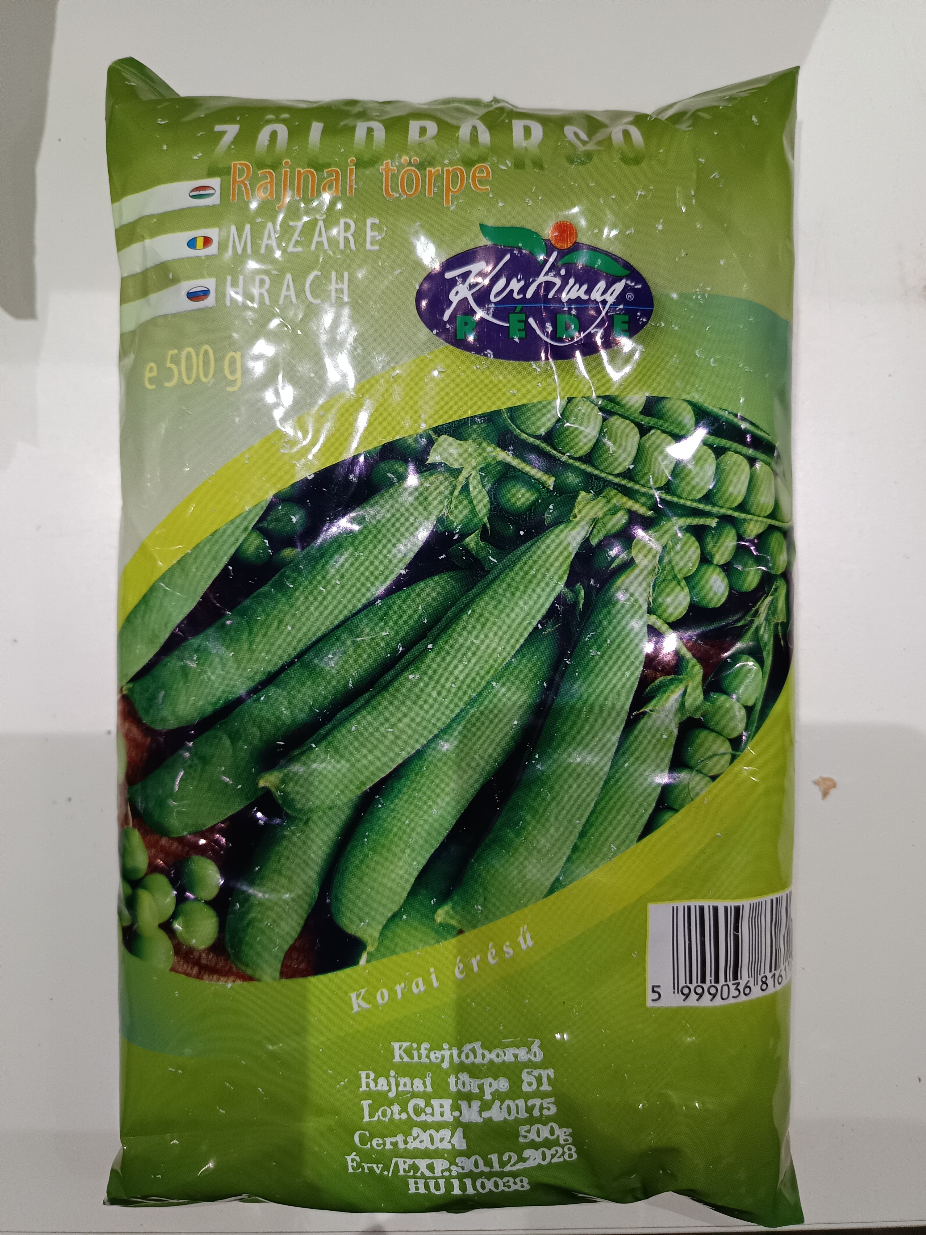 Borsó Rajnai törpe Kertimag 500g