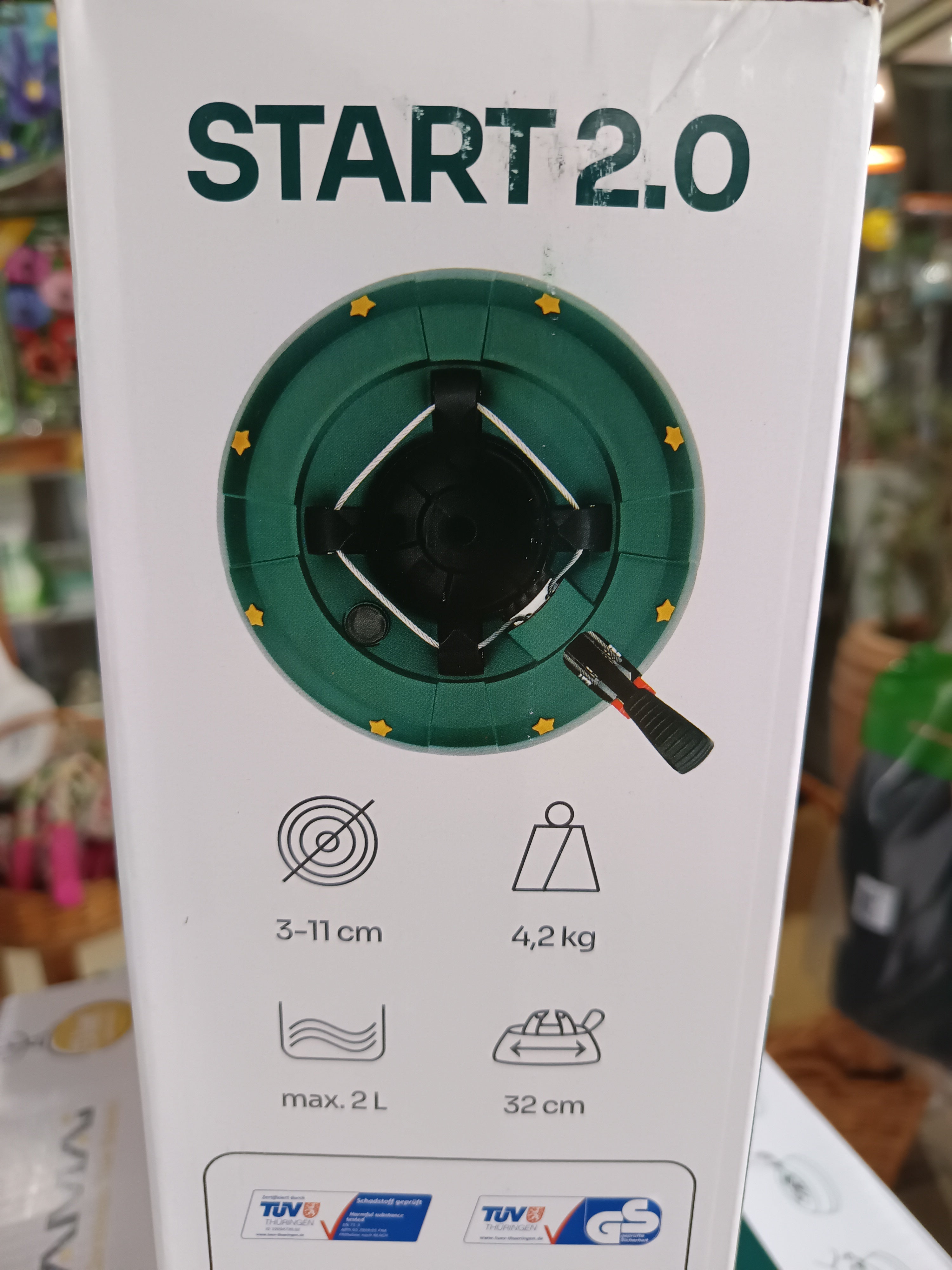 Karácsonyfa tartó 2.0 feszítőhuzalos