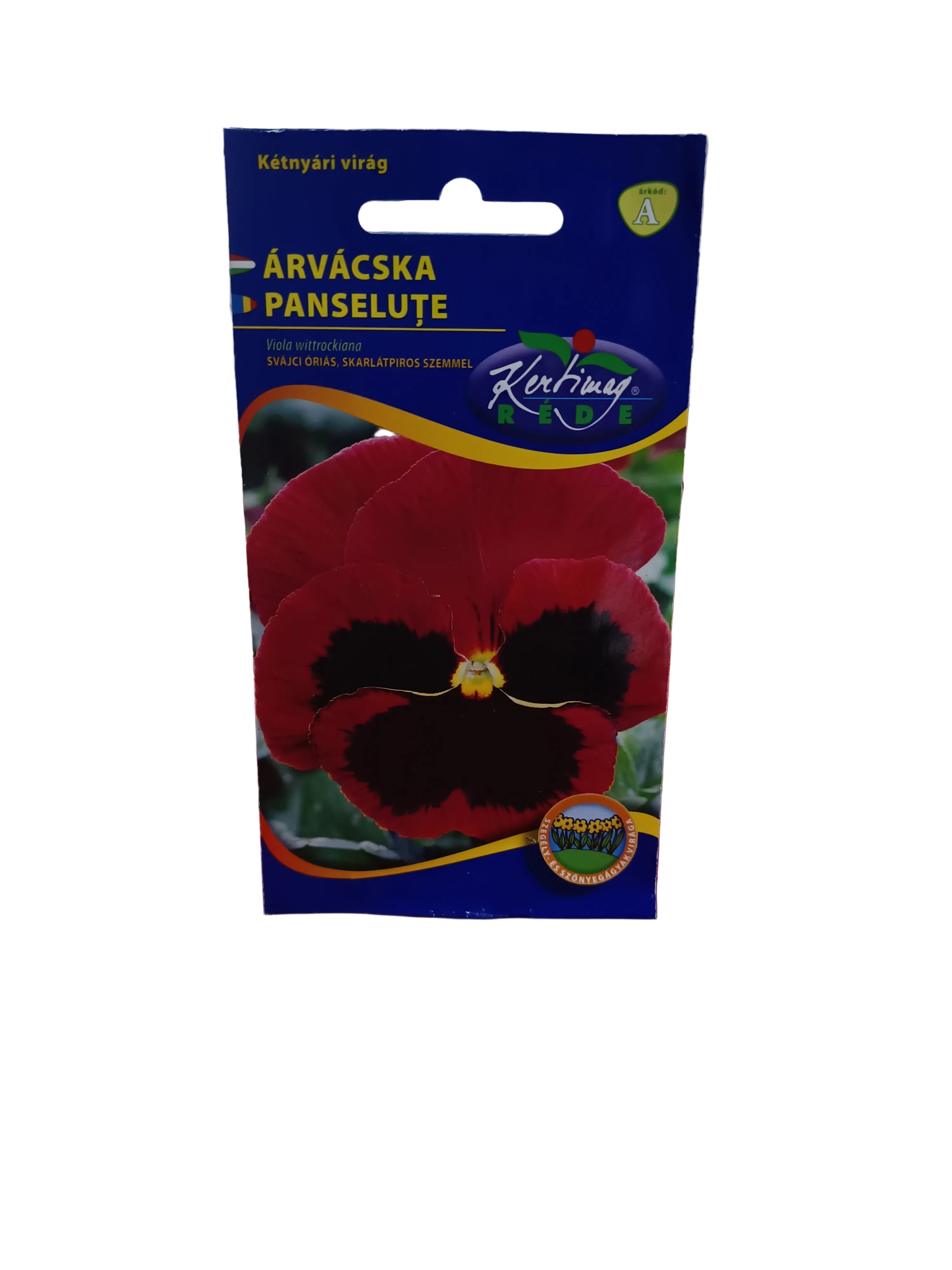 Vetőmag, árvácska svájci óriás, skarlátpiros szemmel 0,25g