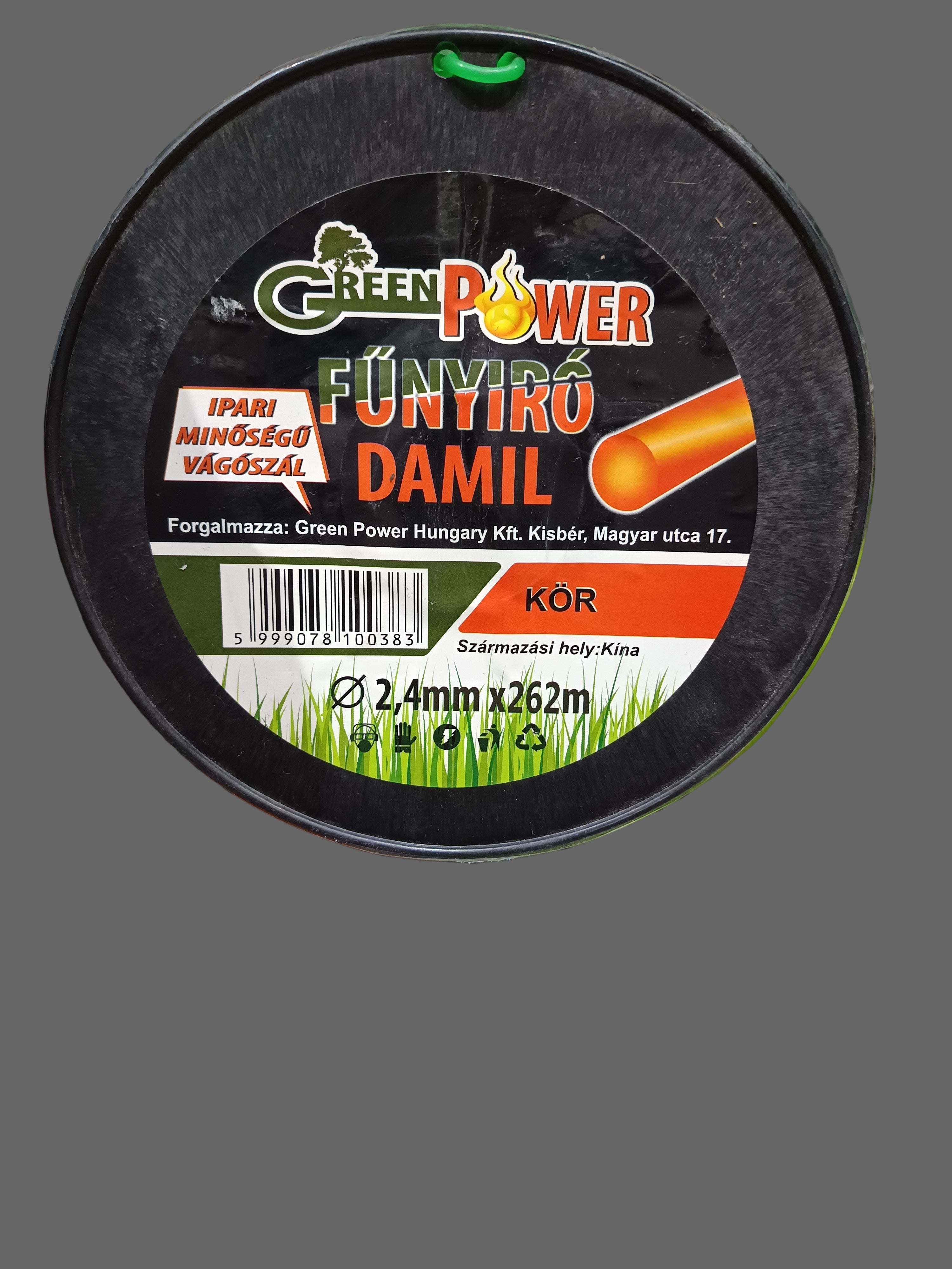 Damil Green Power 2.4mm x 262m, kör