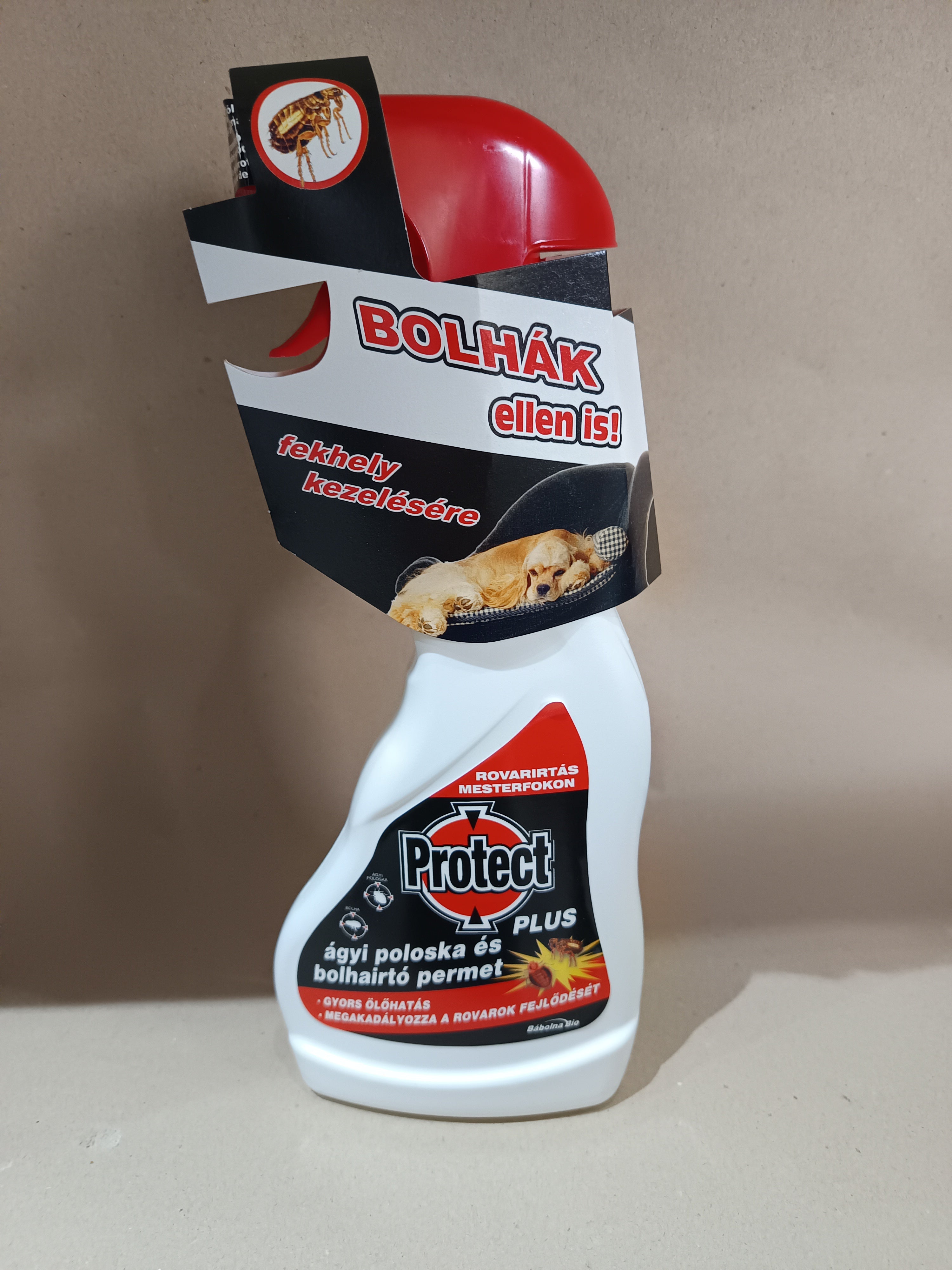 Protect plus ágyi poloska és bolhairtó permet 500ml