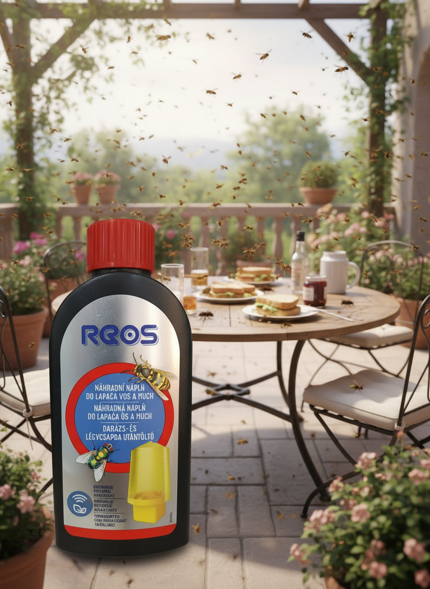 Darázs és légycsapda utántöltő folyadék 200ml Bros