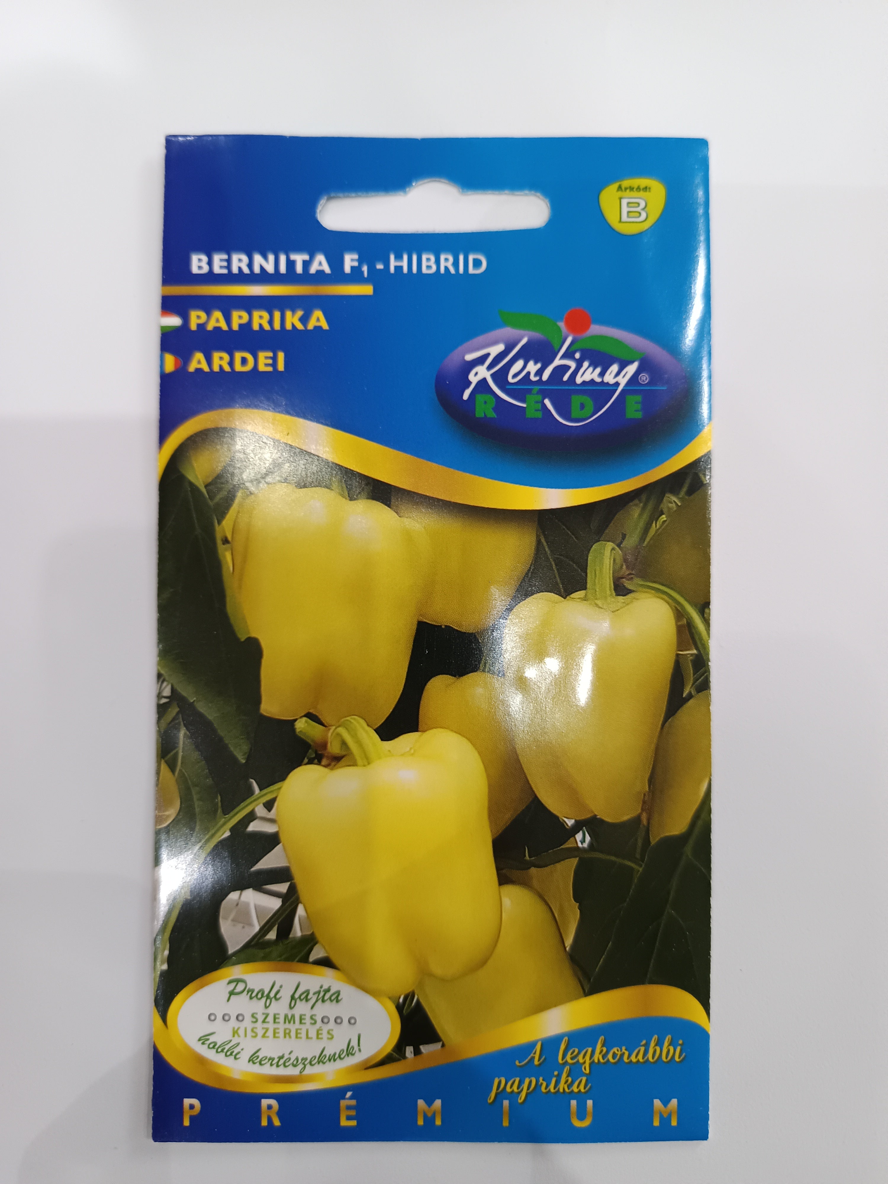 Paprika Bernita F1 hibrid Kertimag 10szem
