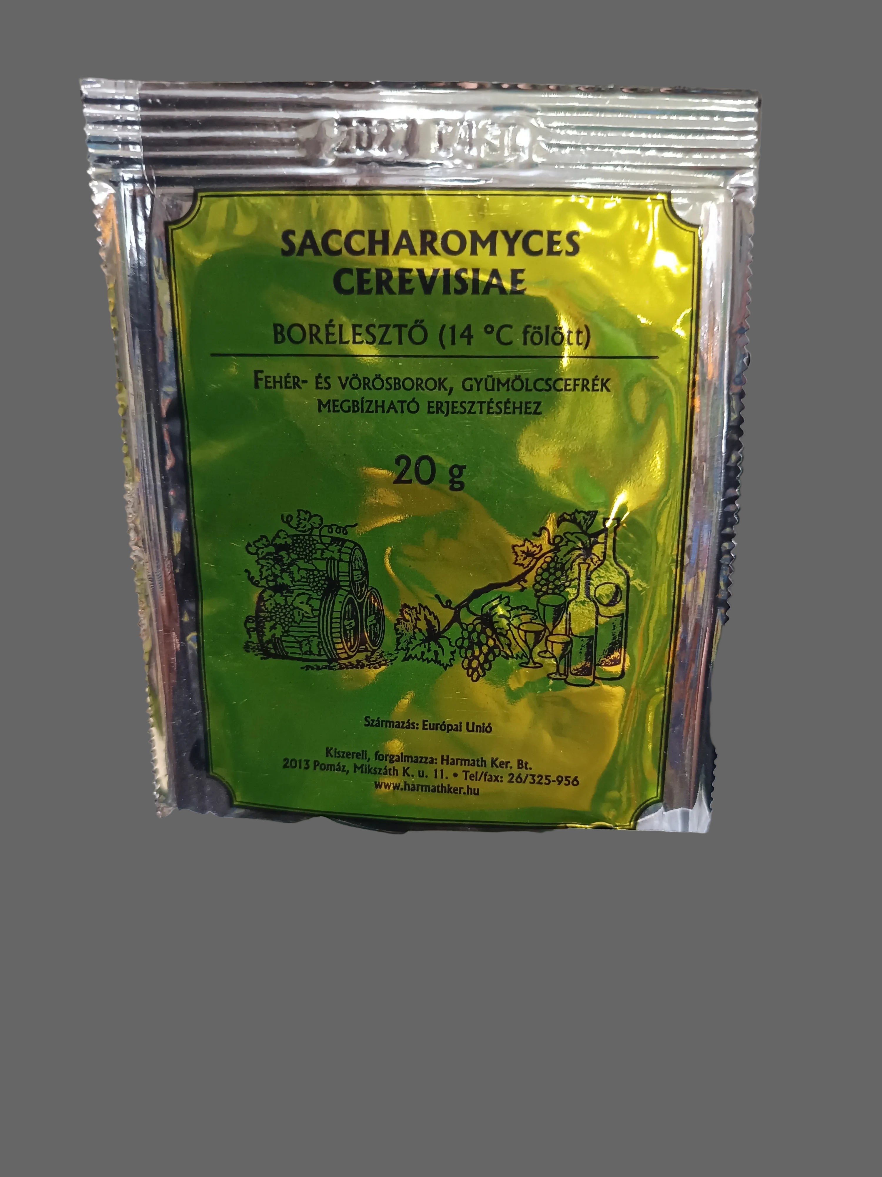 Saccharomyces Cerevisiae Borélesztő (14°C felett) 20g