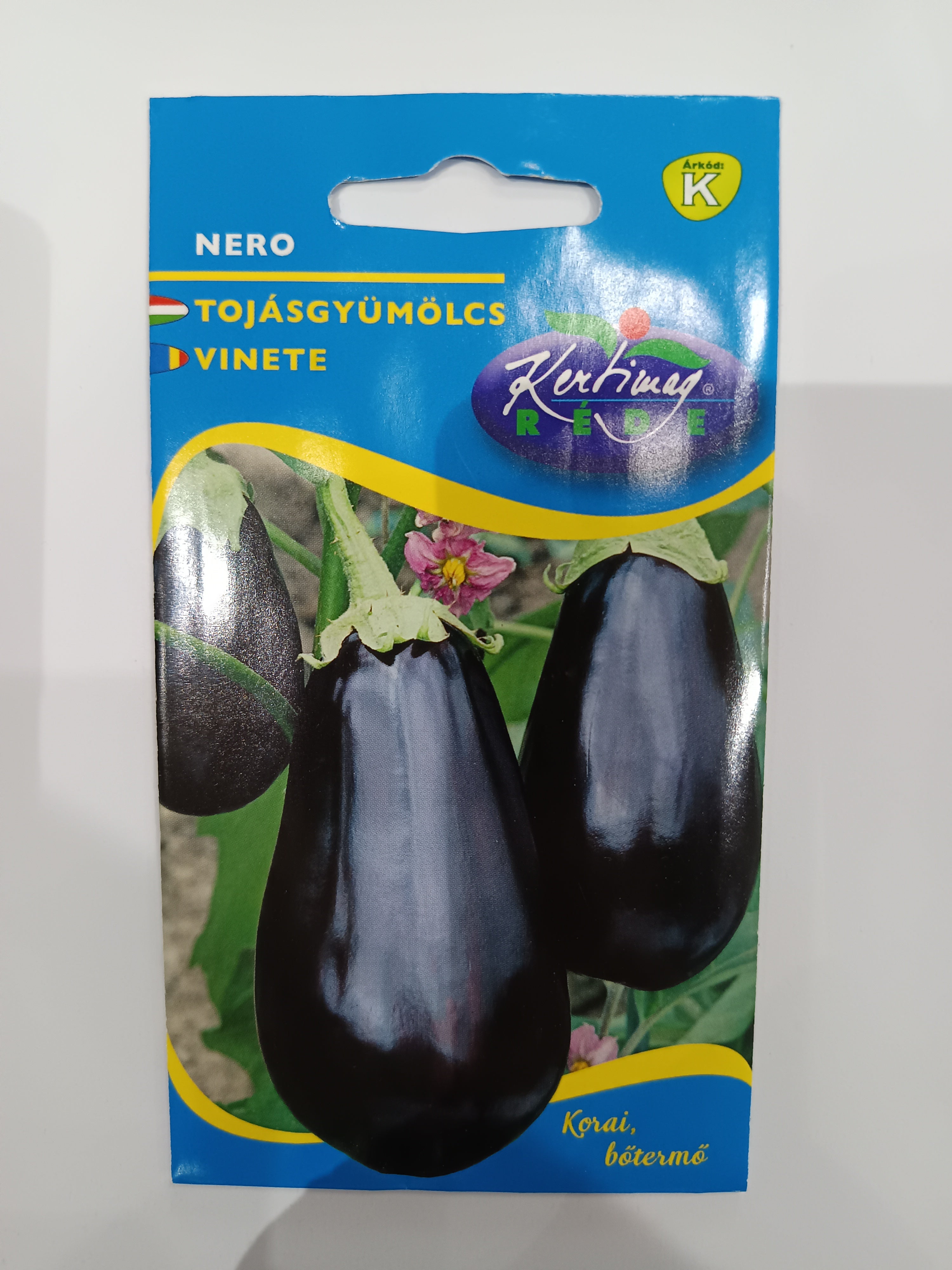 Tojásgyümölcs Nero Kertimag 1g