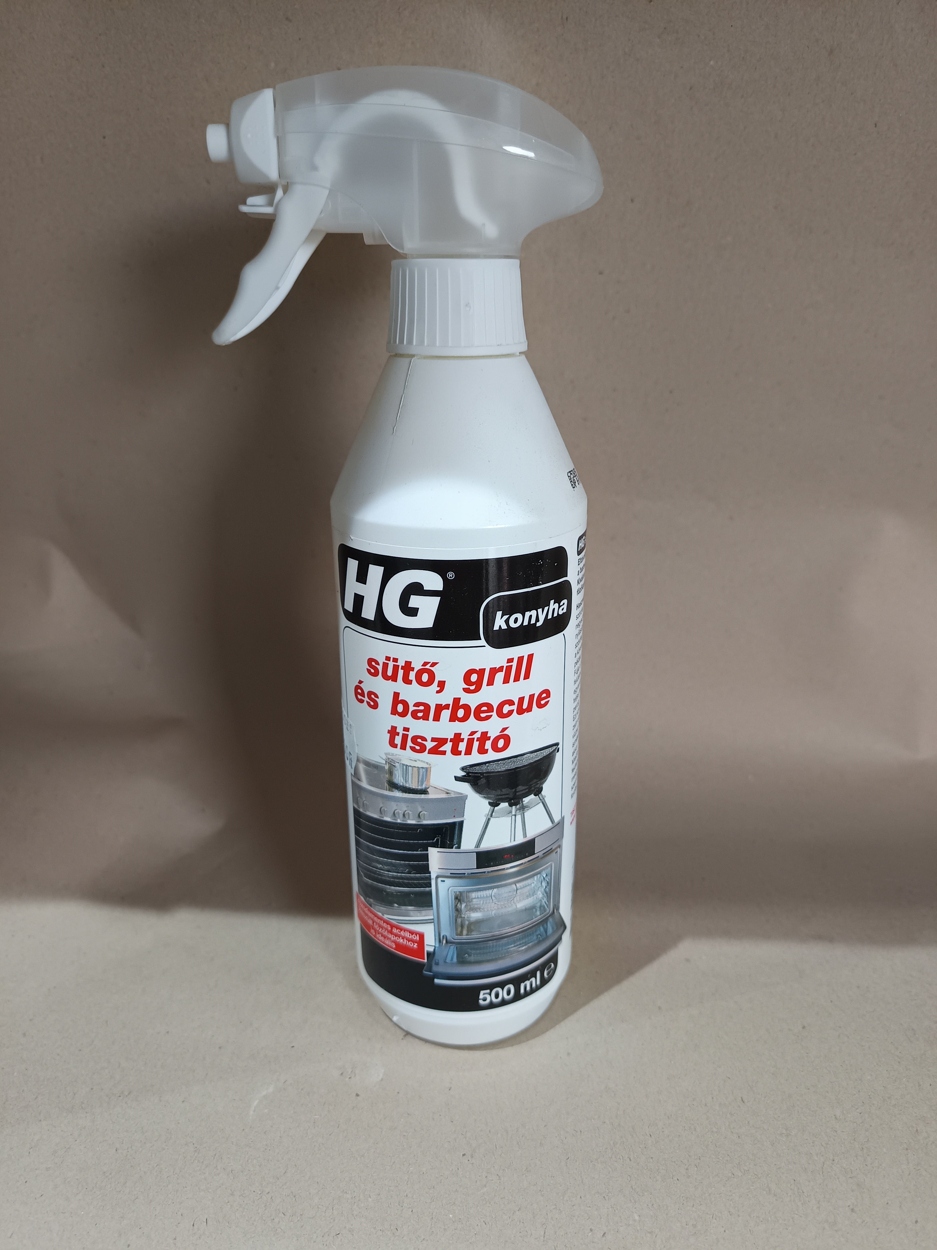 HG KONYHA sütő, grill és barbecue tisztító 500ml