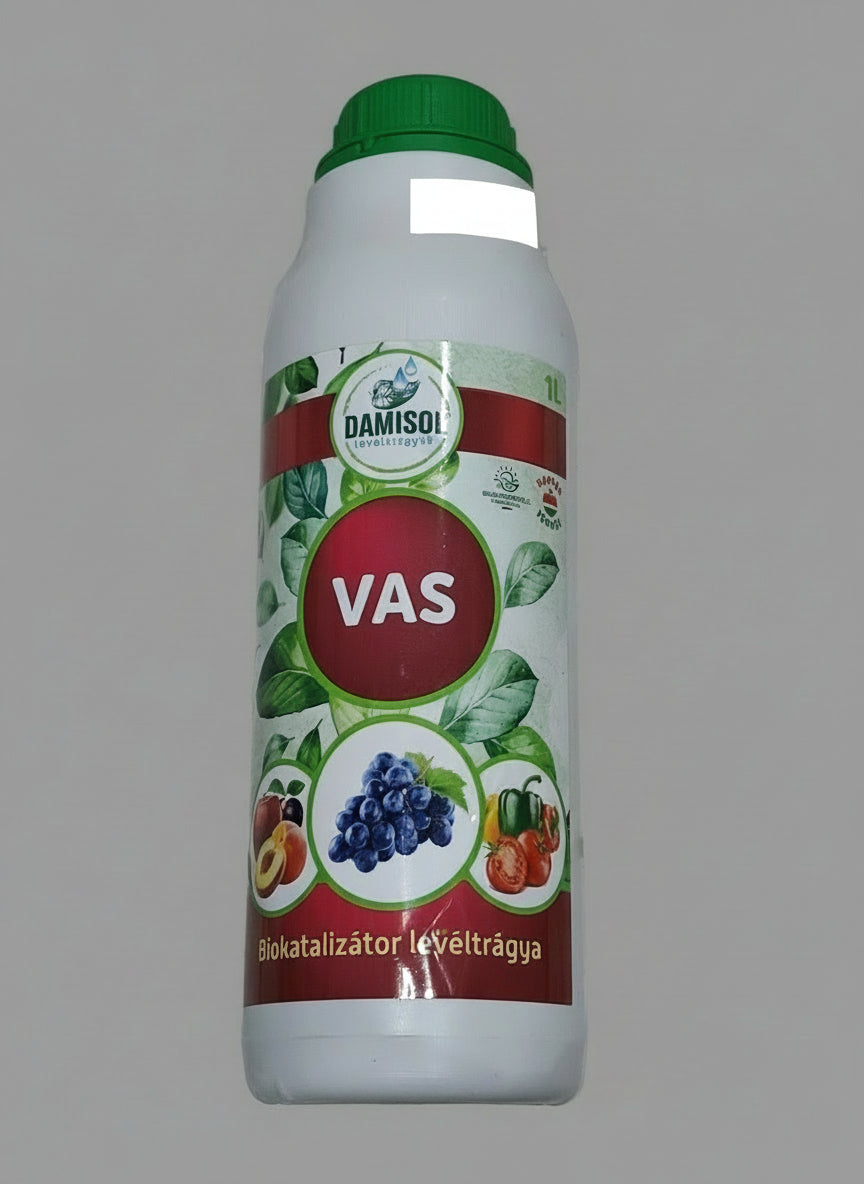 Levéltrágya biokatalizátor vas Damisol