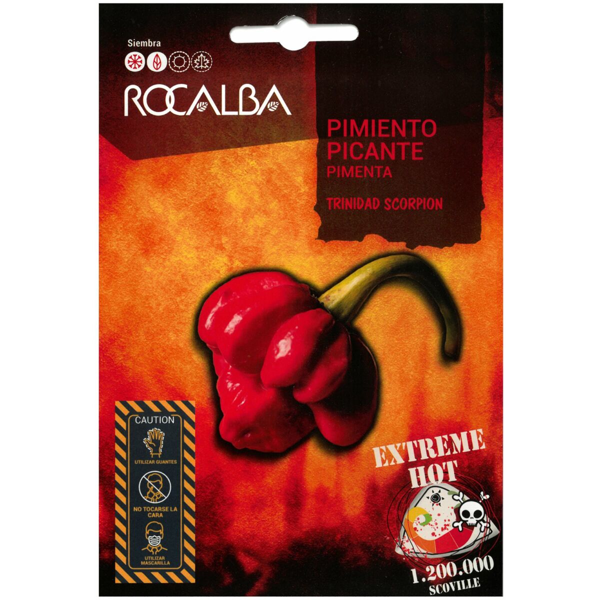 Rocalba Trinidad Scorpion chili paprika