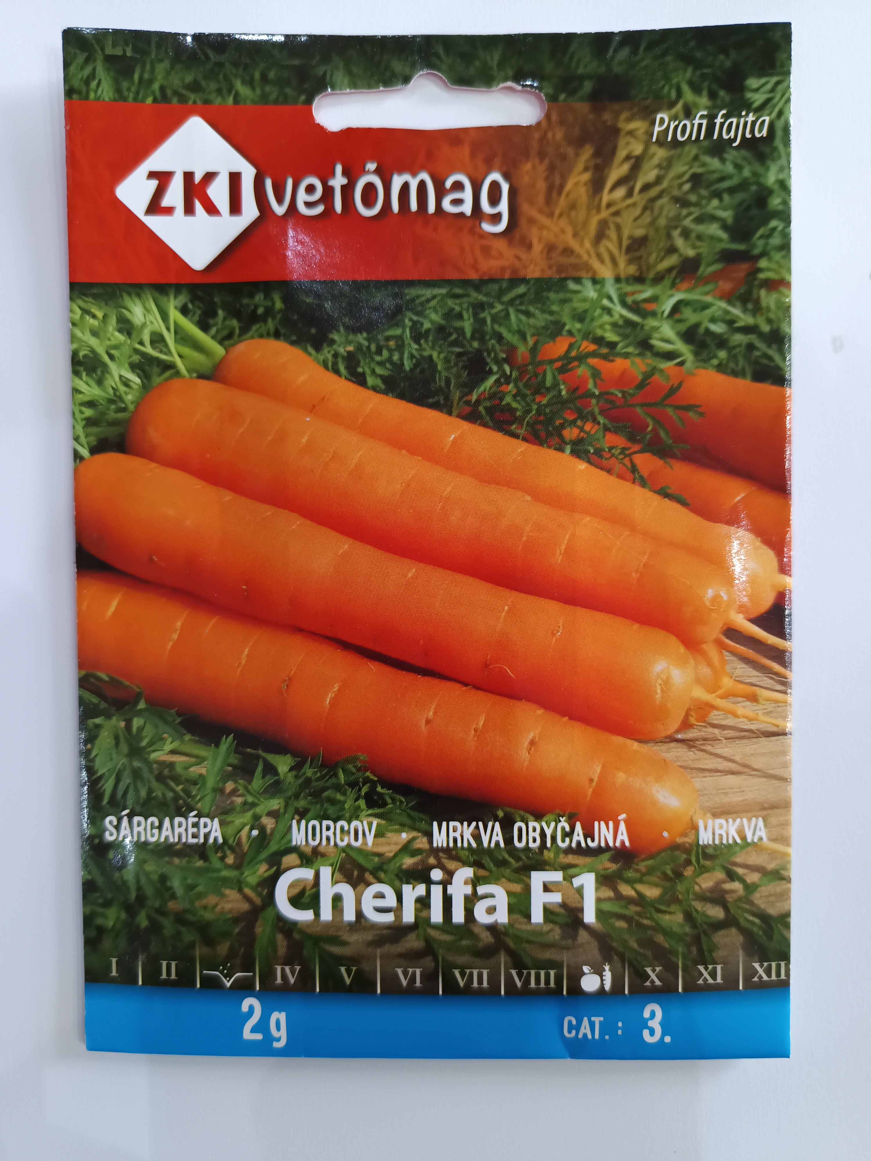 Sárgarépa Cherifa F1 ZKI 2g
