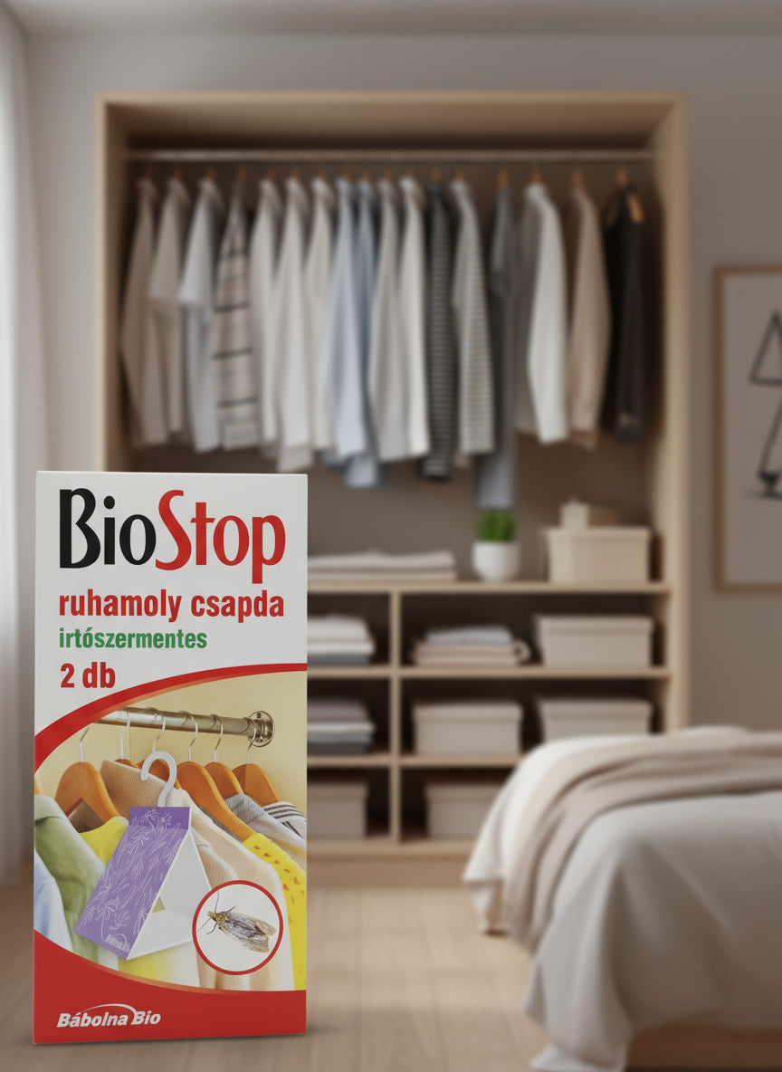 Ruhamoly csapda 2db Biostop