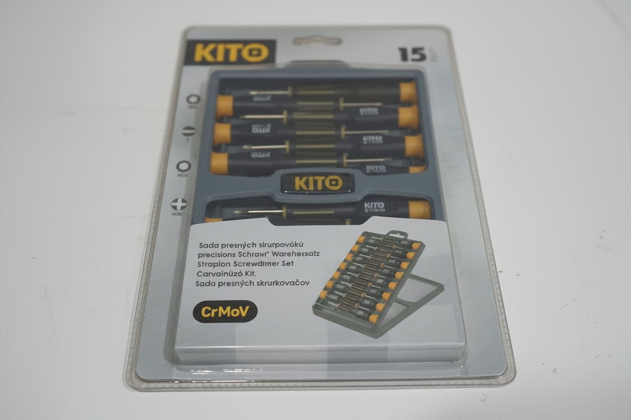 Csavarhúzó szett 15 darabos Kito