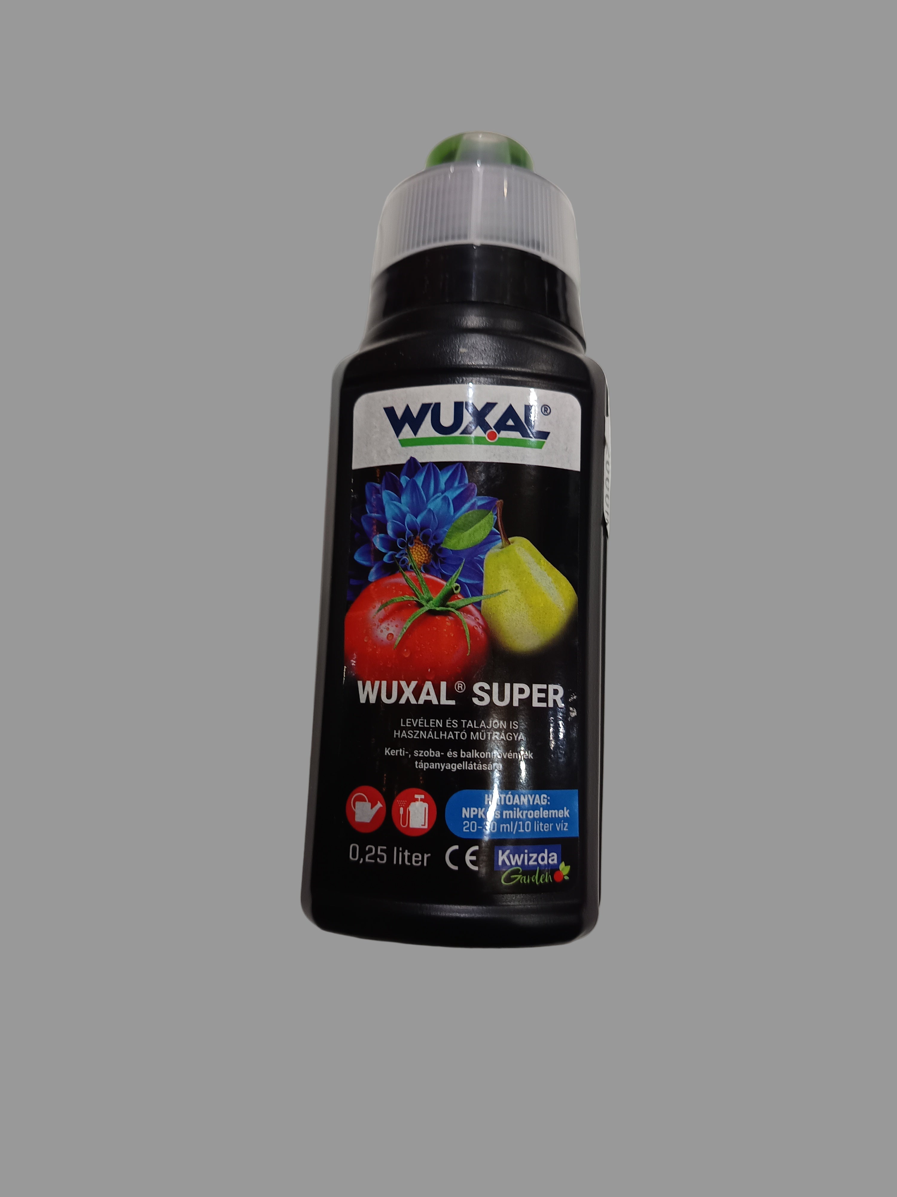 Műtrágya levelen és talajon is használható kerti szobai és balkonnövényekhez 0,25 L Wuxal