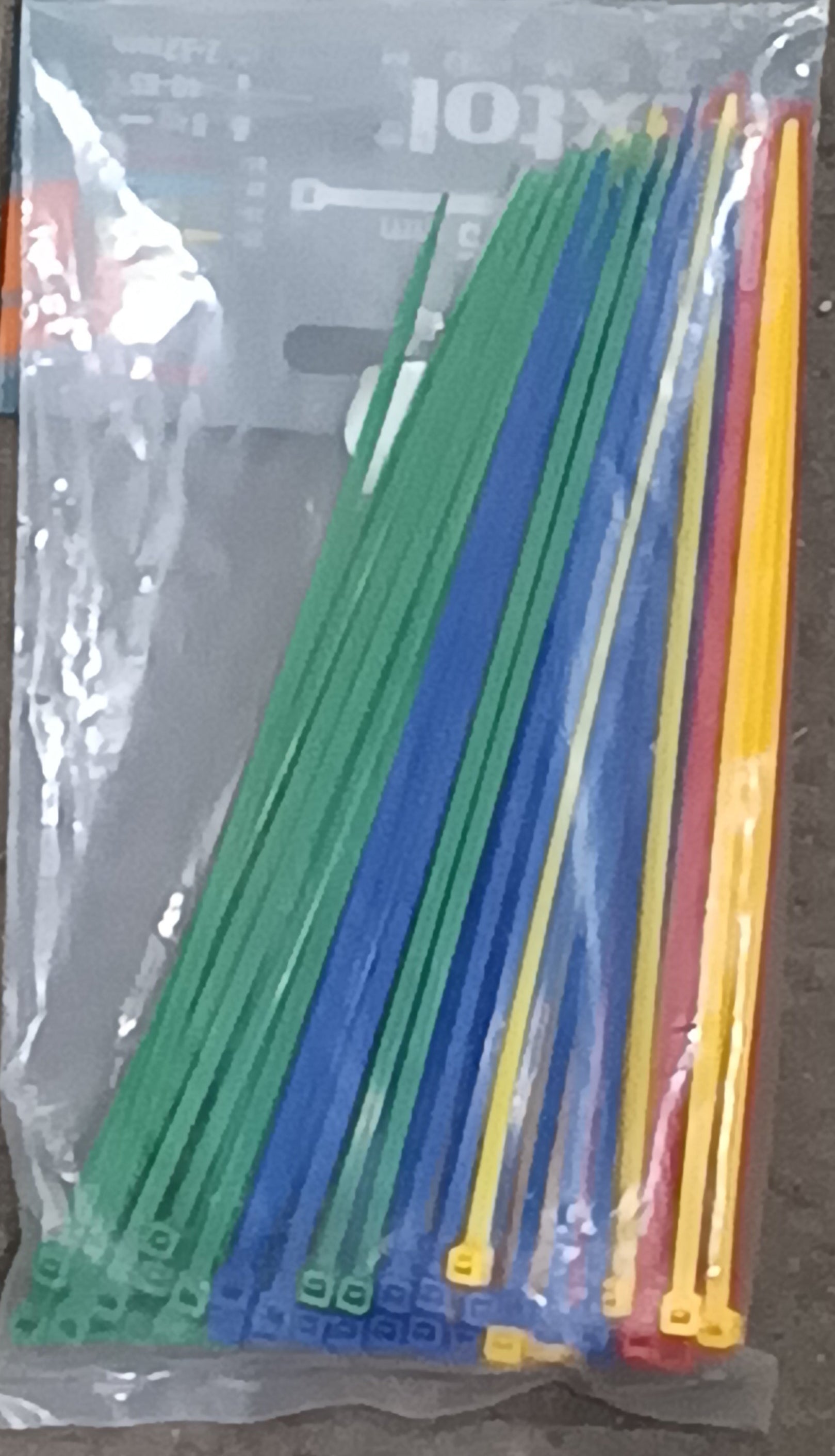 Kábelkötöző színes 150x2.5mm  Extol Premium