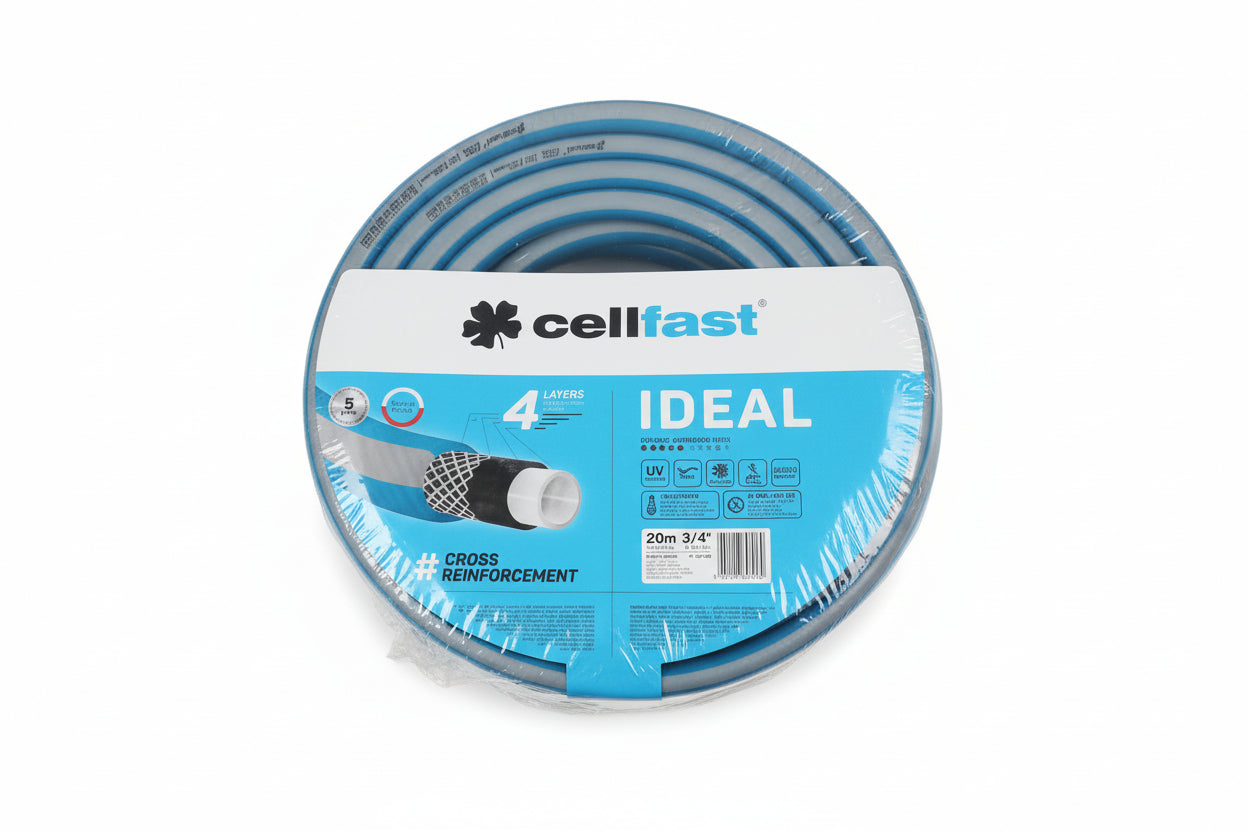 Locsolótömlő 20m 3/4" 4 rétegű CELLFAST IDEAL