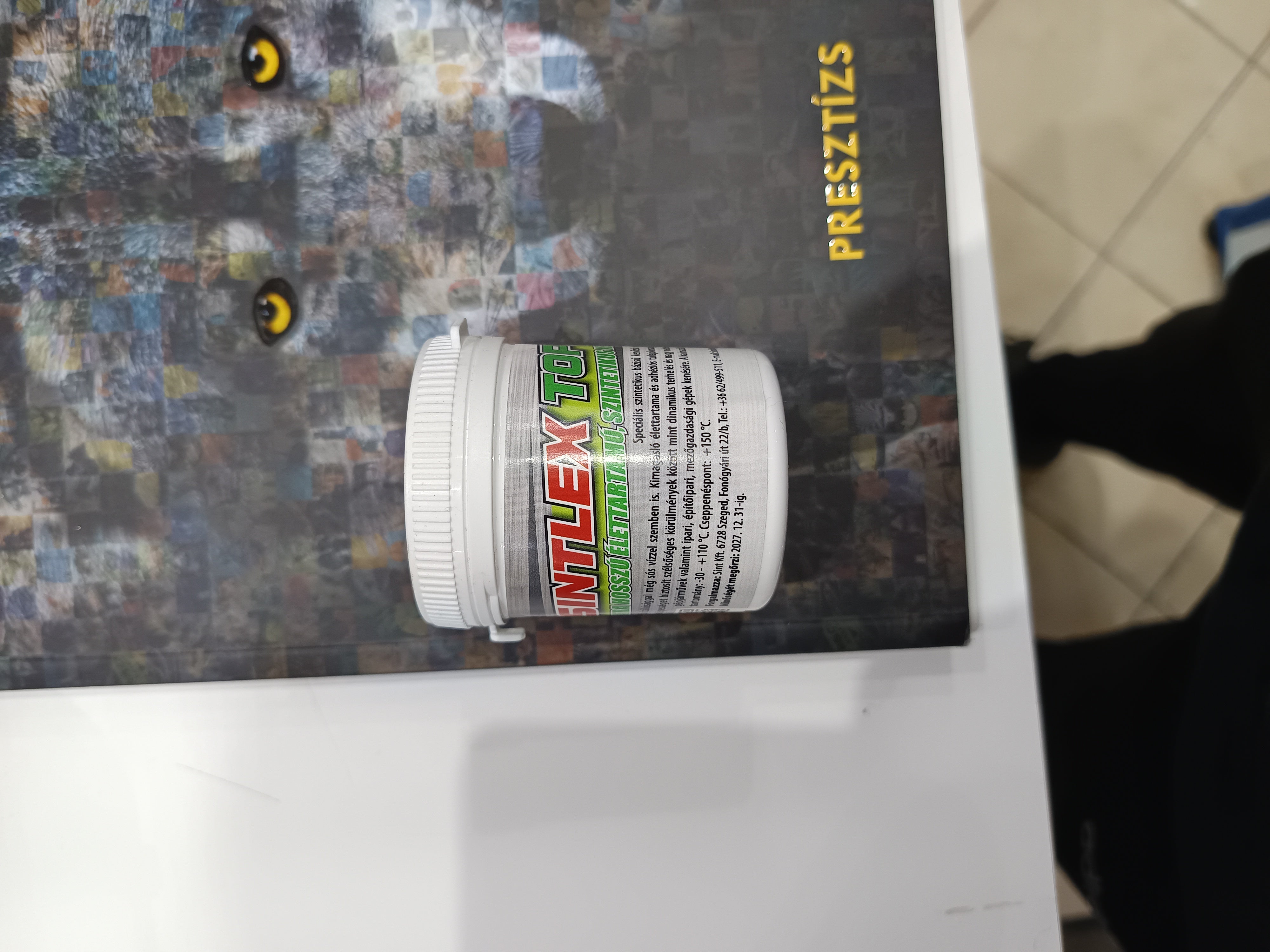 Zsír, Sintlex Top 2 extra hosszú élettertamú, szintetikus kenőzsír