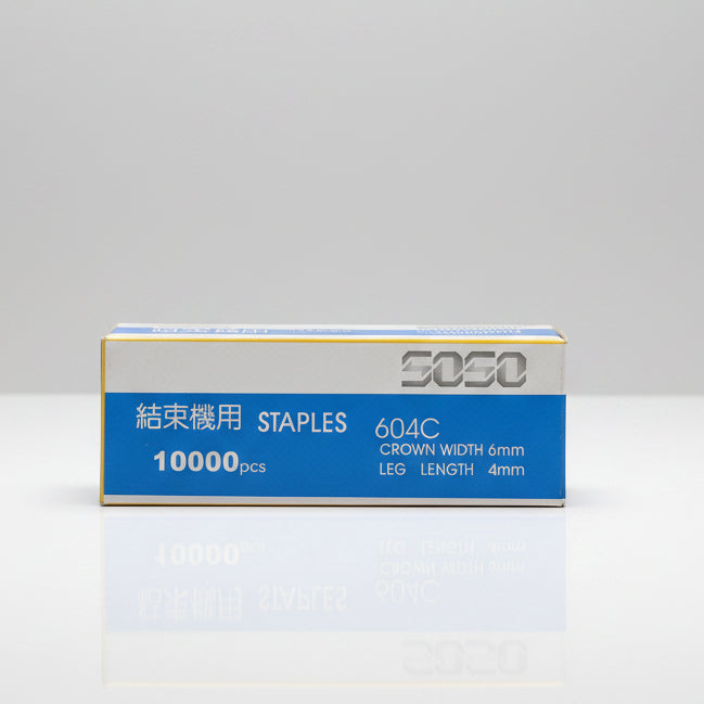 Kötözőgép kapocs 604C 10.000db-os