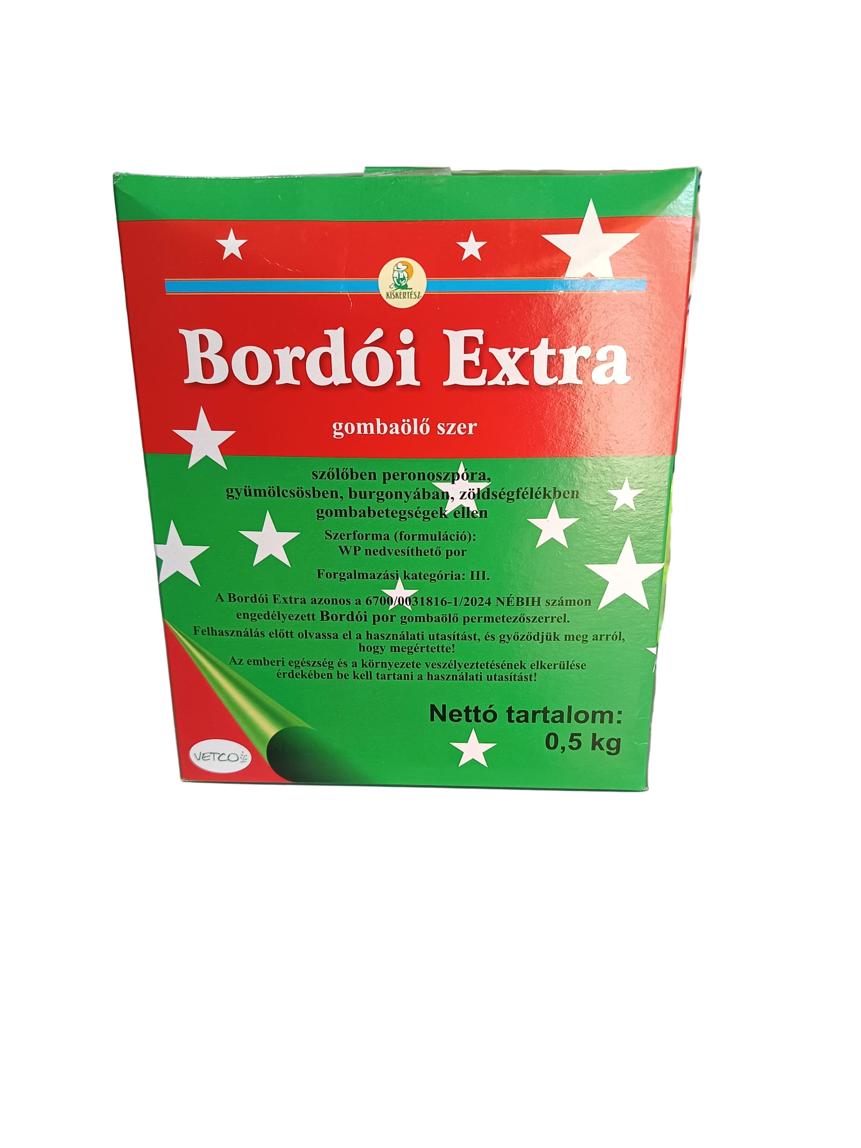 Gombaölő szer Bordói Extra 500g