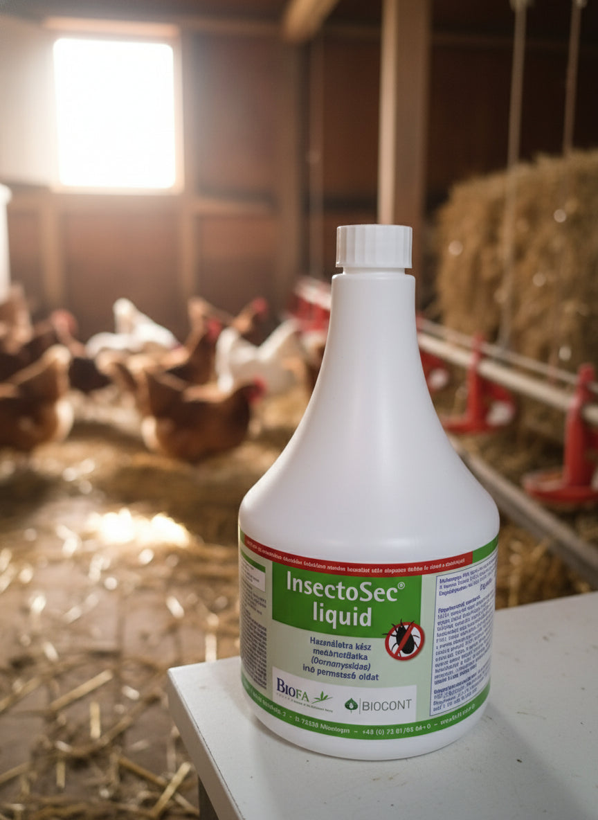 Madártetűatka írtó permetező oldat Insecto Sec liquid 1L