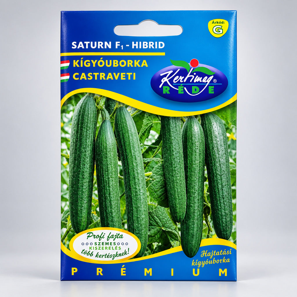 Kígyóuborka Saturn F1 hibrid Kertimag 10szem